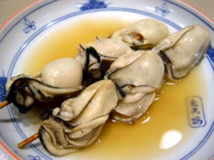 牡丹牡蠣の関東煮（かんとだき／おでん）